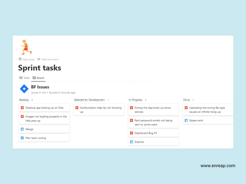 jira in notion