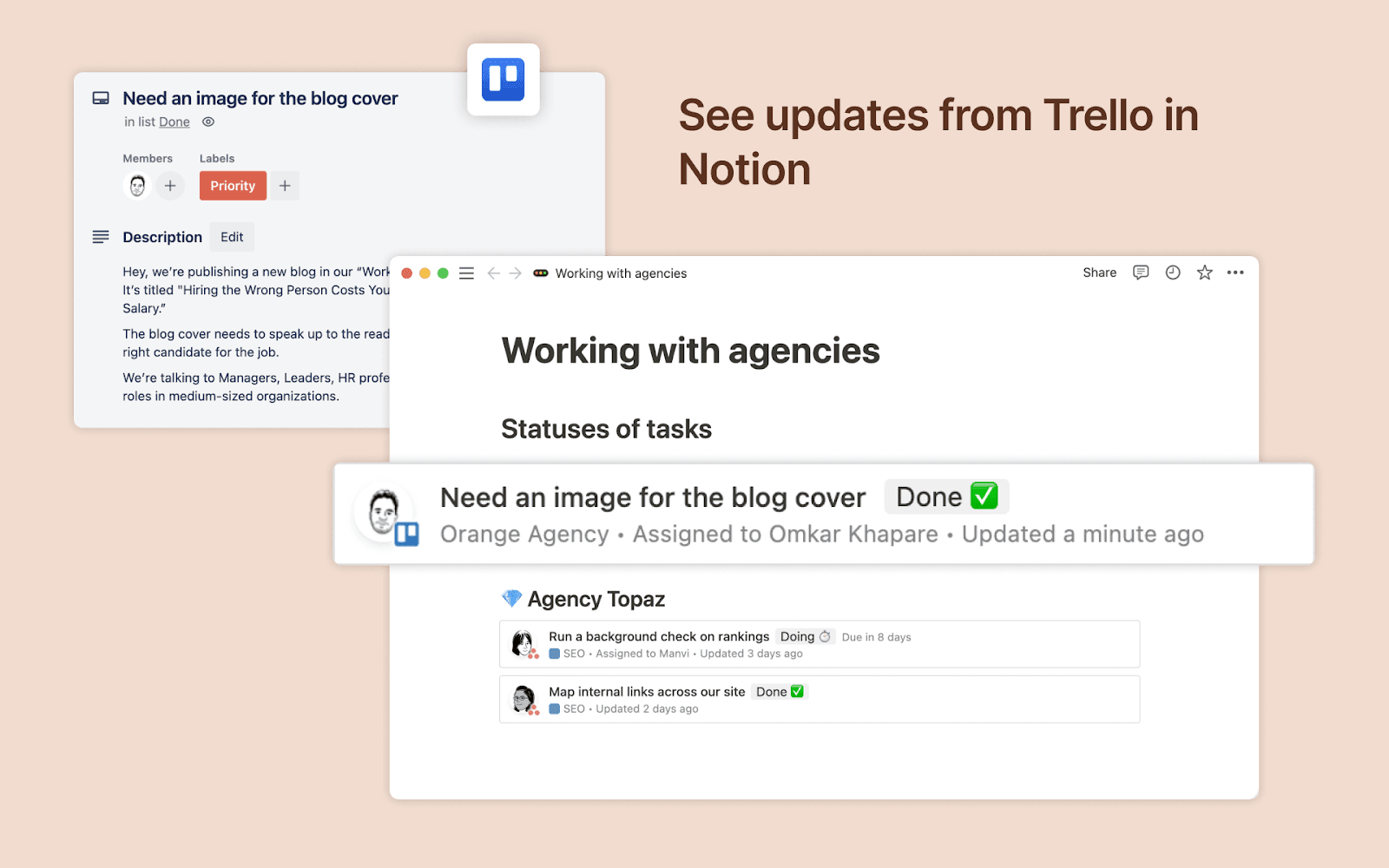 trello in notion